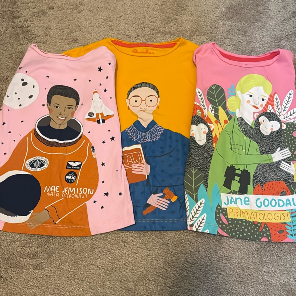 Lot of Piccolina trailblazers 5T shirts